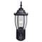 Vaxcel Rogers Park Aluminum 6.25in W, 1 Light Black Motion Sensor Dusk/Dawn Outdoor Wall Lantern T0734 - alternate 4
